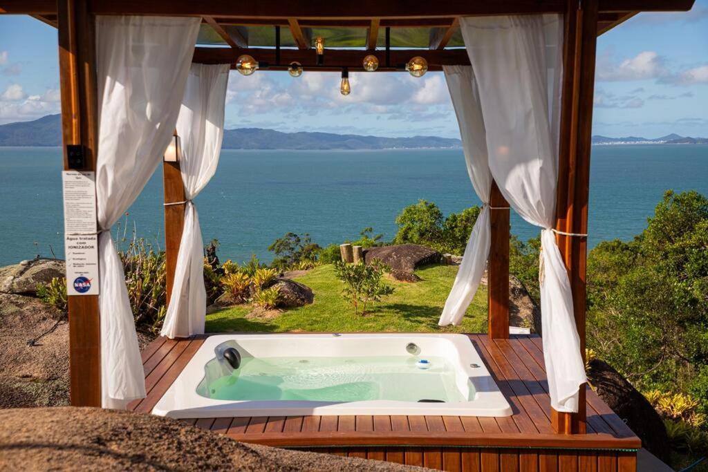 Casa Mirante Do Sol-Vista Exuberante Com Spa Говернадор-Селсу-Рамус Экстерьер фото