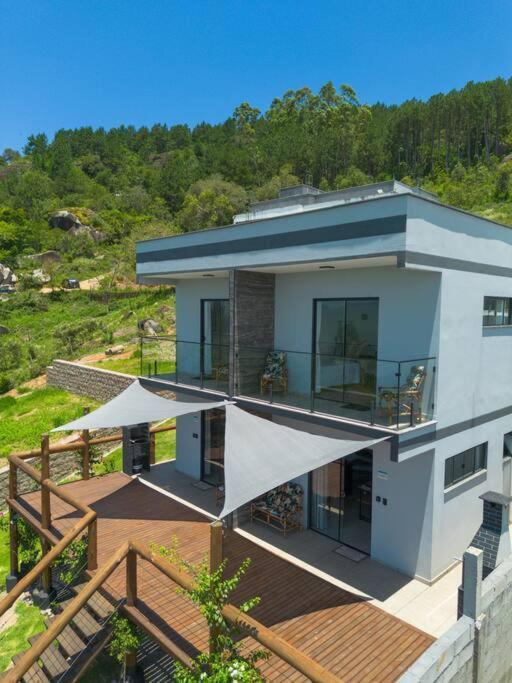Casa Mirante Do Sol-Vista Exuberante Com Spa Говернадор-Селсу-Рамус Экстерьер фото