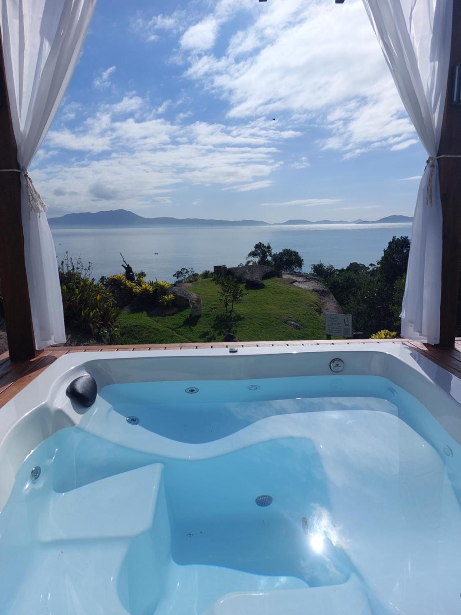 Casa Mirante Do Sol-Vista Exuberante Com Spa Говернадор-Селсу-Рамус Экстерьер фото