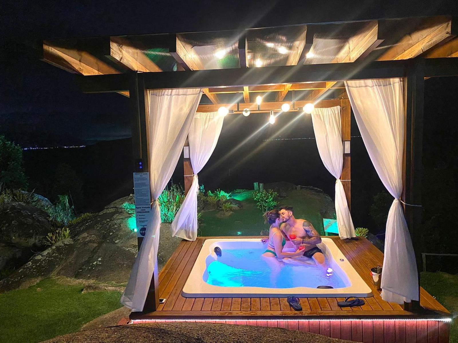 Casa Mirante Do Sol-Vista Exuberante Com Spa Говернадор-Селсу-Рамус Экстерьер фото
